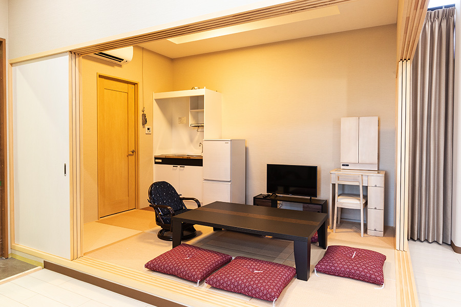 ファミリーホール船橋、控室のご案内